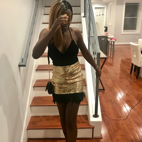 Sequin Party Dress - Picture 1 of 2